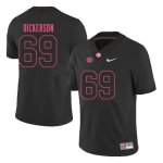 NCAA Men's Alabama Crimson Tide #69 Landon Dickerson Stitched College 2019 Nike Authentic Black Football Jersey ZR17H00TW